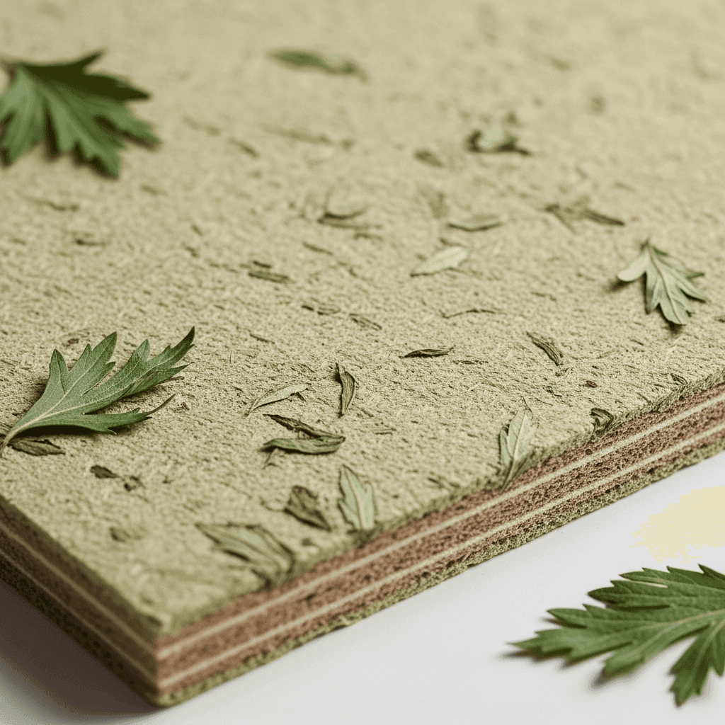 Mugwort Antibacterial Fiber Board