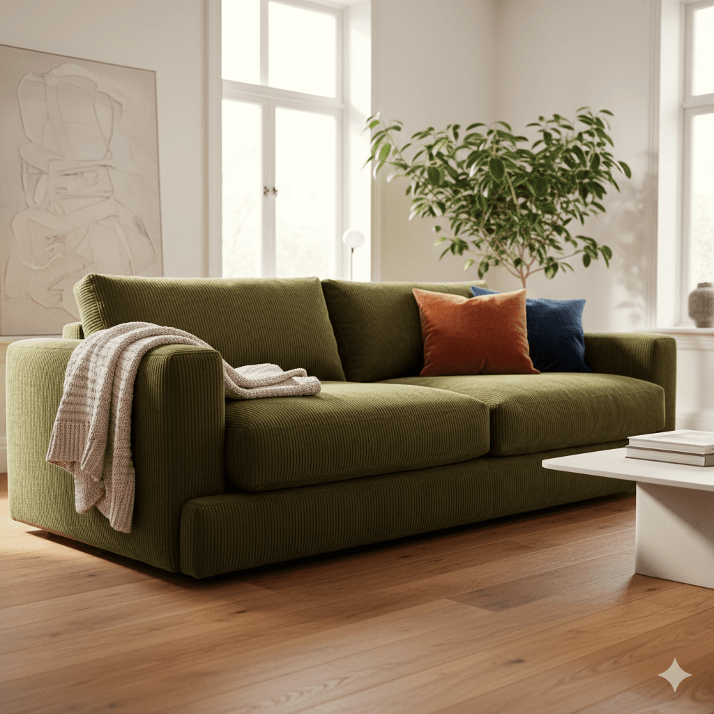 Corduroy Fabric Sofa OEM: Soft Warmth Meets Industrial Strength